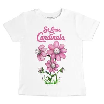 Lids St. Louis Cardinals Tiny Turnip Women's Bubbles T-Shirt - White