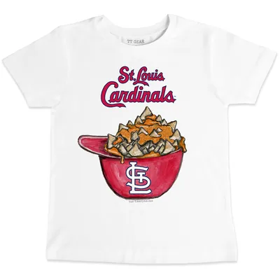 Lids St. Louis Cardinals Tiny Turnip Infant Teddy Boy Raglan 3/4 Sleeve T- Shirt - White/Red