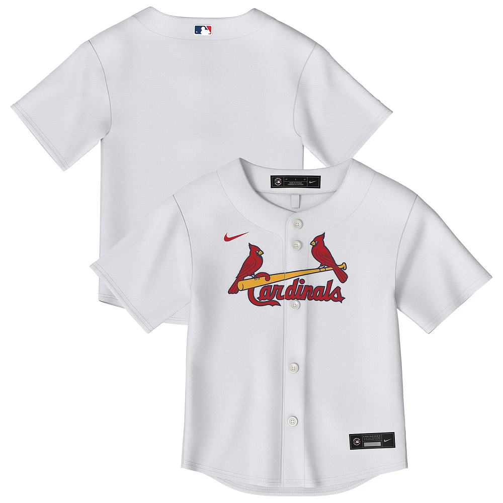 Toddler White St. Louis Cardinals Home Replica Jersey