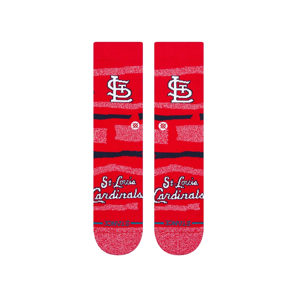 Unisex Stance  St. Louis Cardinals Squeeze Tri-Blend Knit Crew Socks