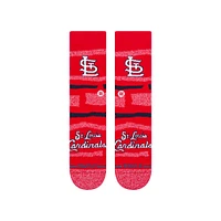 Unisex Stance  St. Louis Cardinals Squeeze Tri-Blend Knit Crew Socks