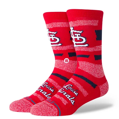 Unisex Stance  St. Louis Cardinals Squeeze Tri-Blend Knit Crew Socks