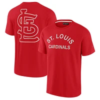 T-shirt unisexe Fanatics rouge St. Louis Cardinals Elements super doux à manches courtes