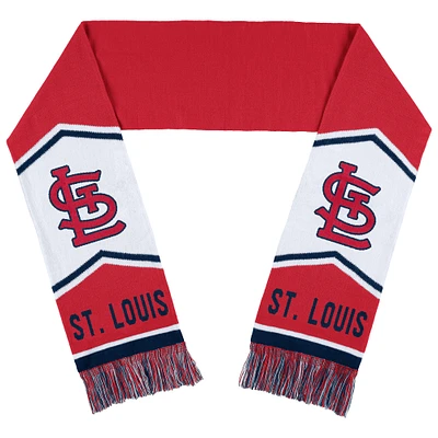 WEAR by Erin Andrews St. Louis Cardinals Jacquard Stripe Scarf