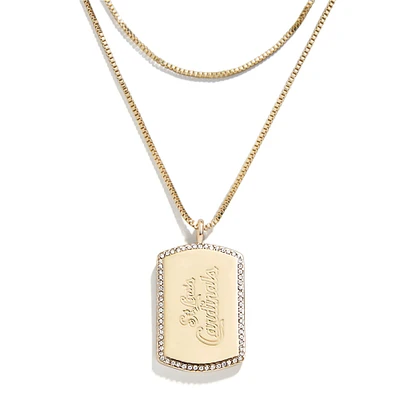 WEAR by Erin Andrews x Baublebar St. Louis Cardinals Dog Tag Necklace