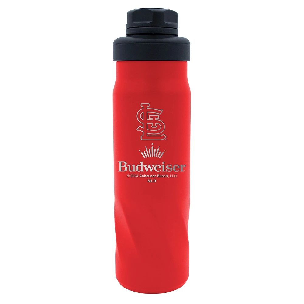 WinCraft  St. Louis Cardinals 2024 MLB x Budweiser 20oz. Morgan Water Bottle