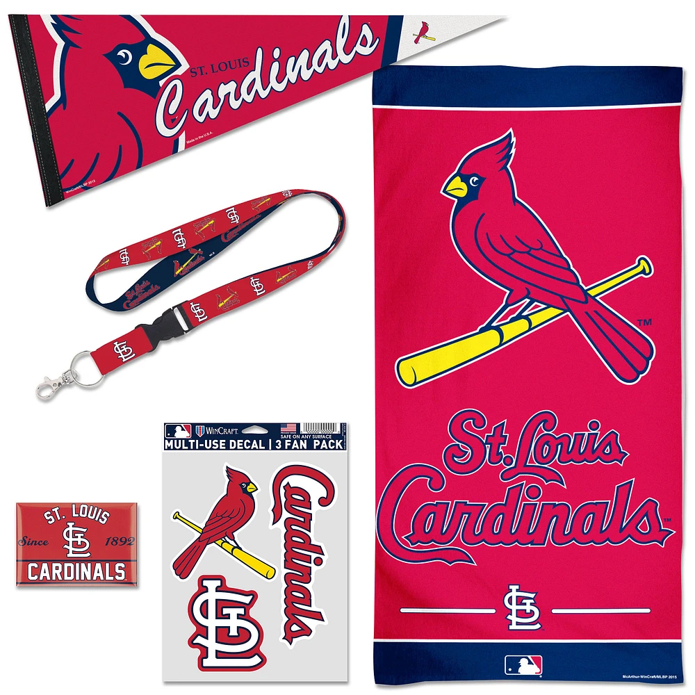 WinCraft St. Louis Cardinals House Fan Accessories Pack