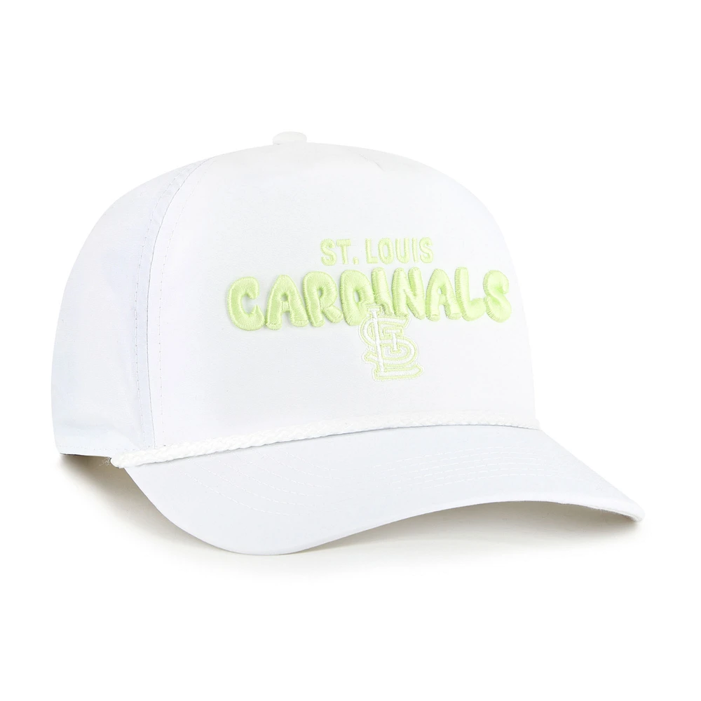 Women's '47  White St. Louis Cardinals Bright Side Adjustable Hitch Hat