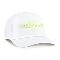 Women's '47  White St. Louis Cardinals Bright Side Adjustable Hitch Hat