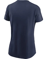 T-shirt Nike bleu marine avec logo St. Louis Cardinals pour femme