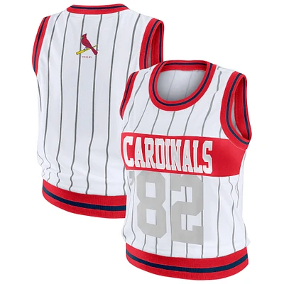 Women's WEAR by Erin Andrews  White St. Louis Cardinals Sporty Tank Top