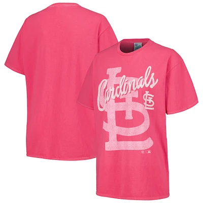 Women's '47 Pink St. Louis Cardinals Dopamine Tradition T-Shirt