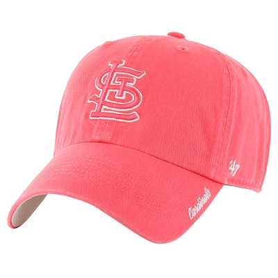 Casquette ajustable Luminance Cheer Clean Up rouge '47 pour femme des Cardinals de St. Louis