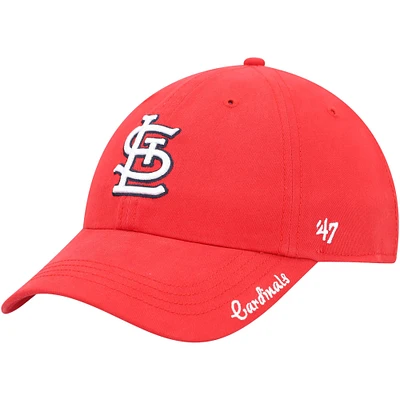 Casquette réglable Miata Clean-Up des Cardinals de Saint-Louis rouges '47 pour femme