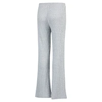 Women's Concepts Sport Gray St. Louis Cardinals Juniper Rib Knit Flare Sleep Pants