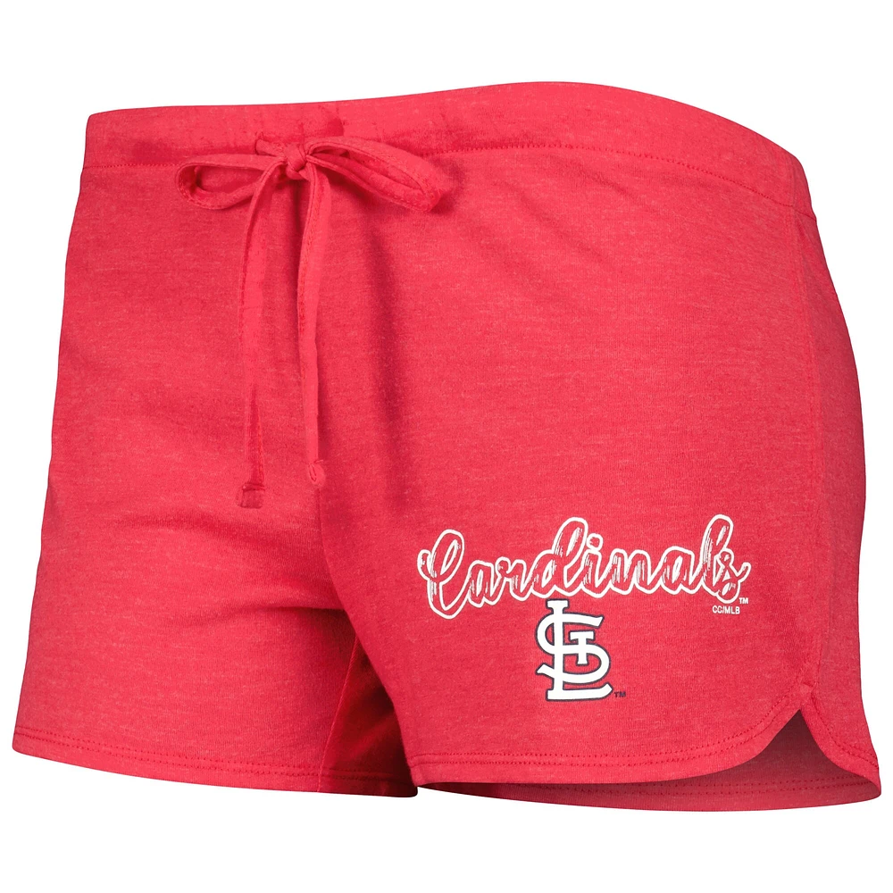 Ensemble de nuit avec débardeur et short pour femme Concepts Sport Red St. Louis Cardinals Billboard