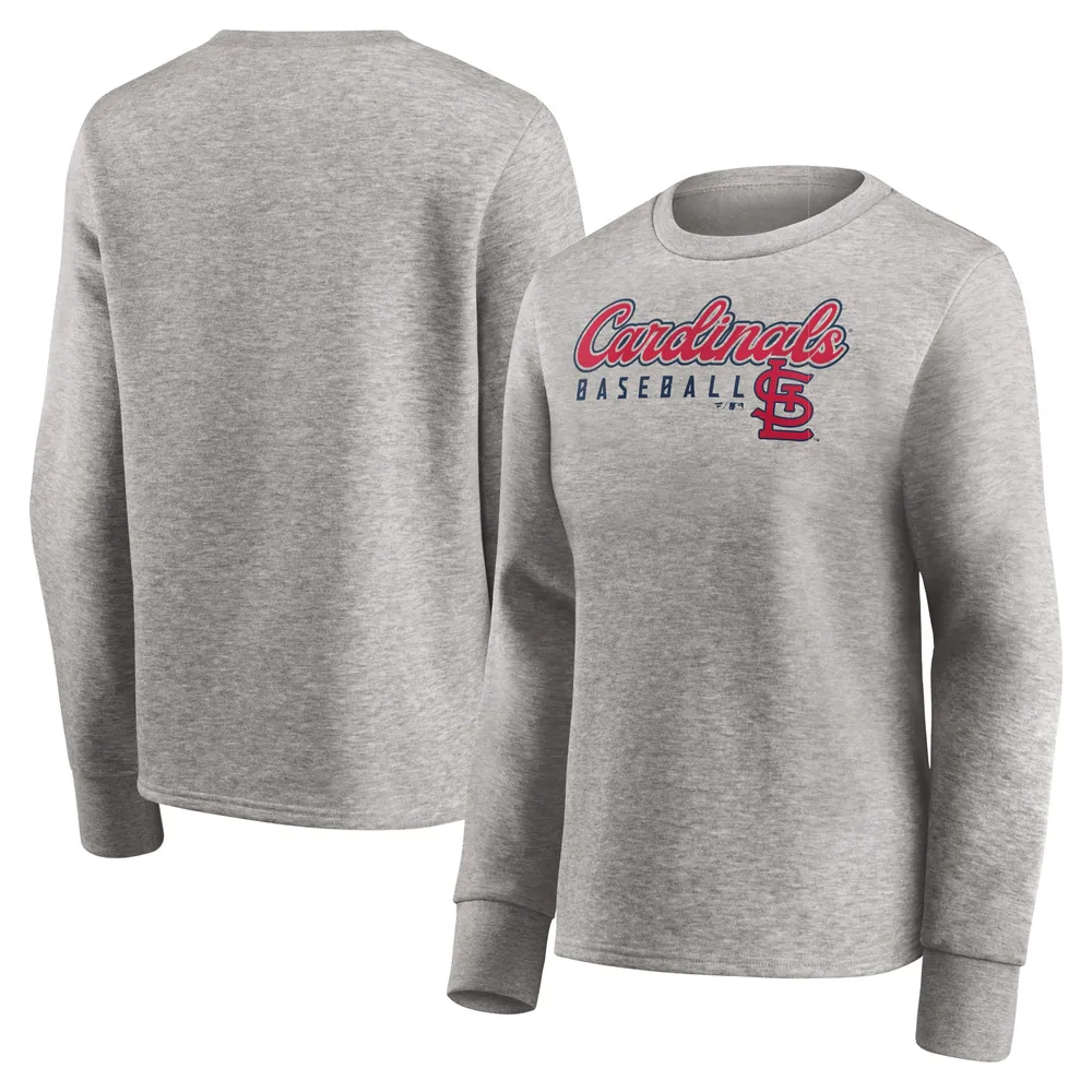 Men's Fanatics Branded Heathered Gray St. Louis Cardinals