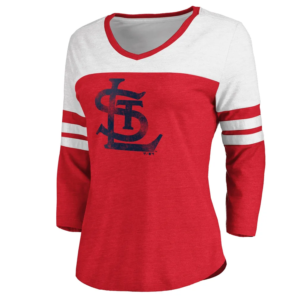 St. Louis Cardinals Fanatics Branded Women's Long Sleeve T-Shirt