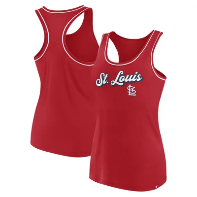 Women's Profile Red St. Louis Cardinals Plus Size Tank Top