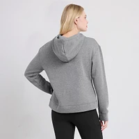 Sweat à capuche léger Fanatics Heather Grey St. Louis Cardinals Script Favorite pour femmes