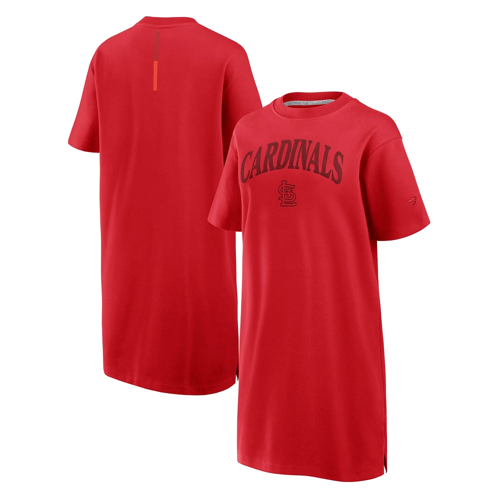 Robe en coton rouge Fanatics pour femme St. Louis Cardinals Elements