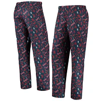 Women's FOCO Navy St. Louis Cardinals Retro Print Sleep Pants