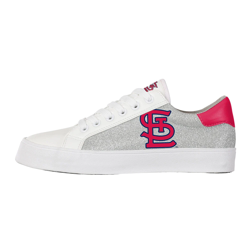 Baskets scintillantes FOCO St. Louis Cardinals pour femme