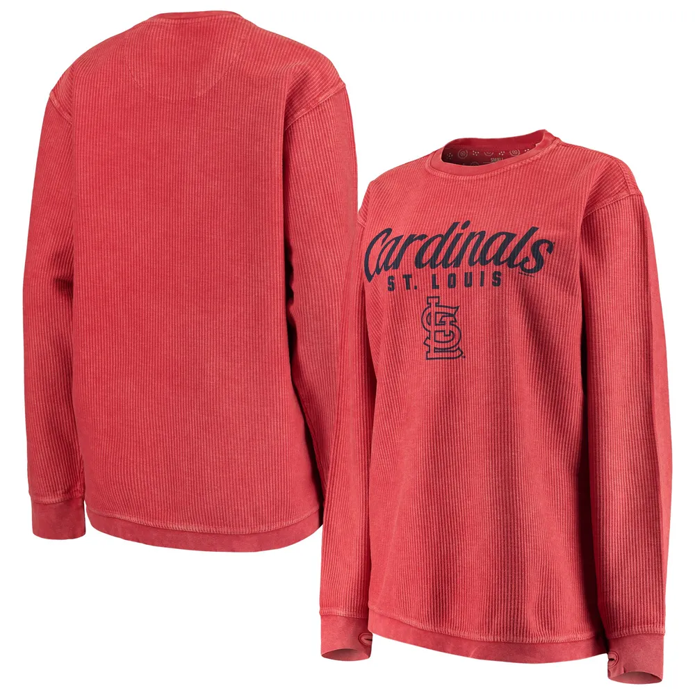 Fanatics Women's Branded White St. Louis Cardinals Series Pullover  Sweatshirt