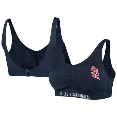 St. Louis Cardinals G-III Sports by Carl Banks Women's All-Star Bikini Top - Navy