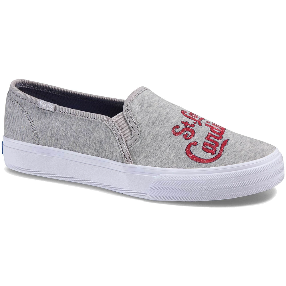 Women's Keds St. Louis Cardinals Double Decker Slip-On Sneakers