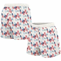 Short Marge des Cardinals de Saint-Louis Lusso blanc pour femme