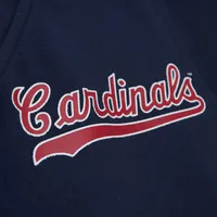 Robe à encolure en V de la collection Cooperstown des Cardinals Saint-Louis bleu marine Mitchell & Ness pour femme