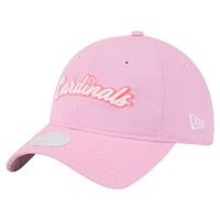 Casquette ajustable 9TWENTY rose New Era pour femme, motif St. Louis Cardinals, fête des mères