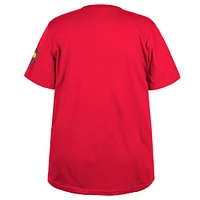 T-shirt rouge grande taille New Era pour femmes Cardinals de Saint-Louis 2024 City Connect