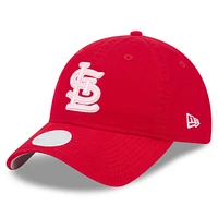 Casquette réglable 9TWENTY pour la fête des mères des Cardinals de Saint-Louis 2024 New Era rouge pour femme