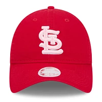 Casquette réglable 9TWENTY pour la fête des mères des Cardinals de Saint-Louis 2024 New Era rouge pour femme