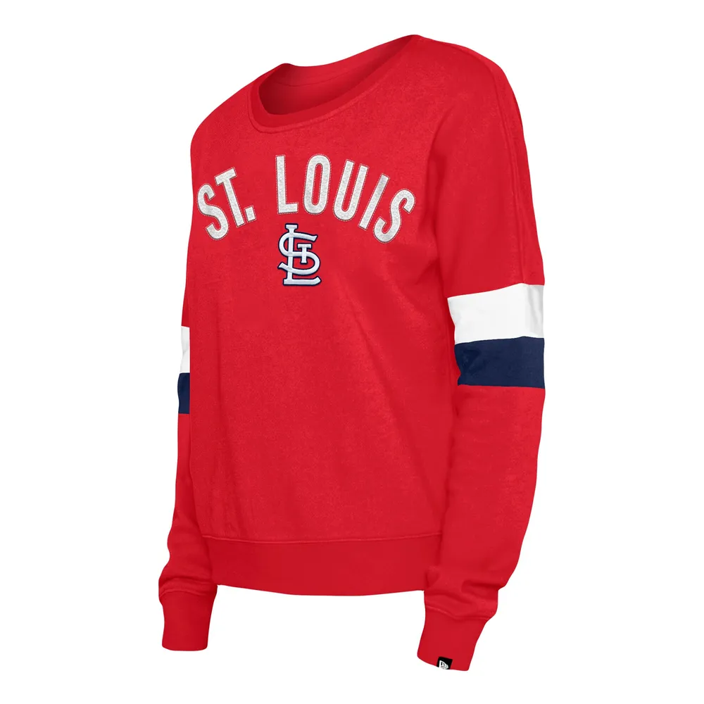 Chandail à enfiler pour femme rouge St. Louis Cardinals Game Day Crew New Era