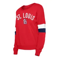 Chandail à enfiler pour femme rouge St. Louis Cardinals Game Day Crew New Era