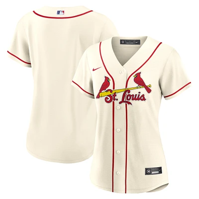 Women's Nike Cream St. Louis Cardinals Alternate Replica Team Jersey