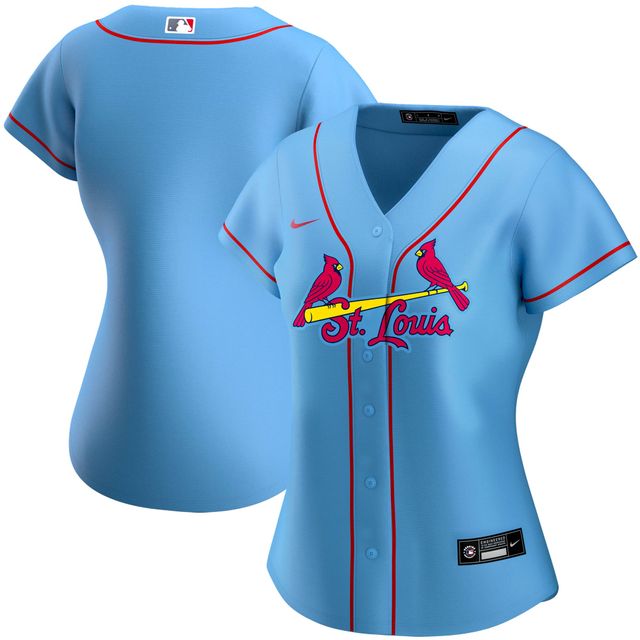 Équipe de réplique alternative des Cardinals Saint-Louis Nike bleu clair pour femme - Maillot