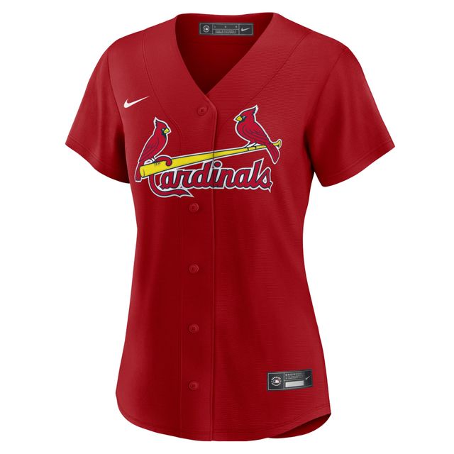 Maillot de joueur réplique alternatif des Cardinals St. Louis Nike Nolan Arenado rouge pour femme