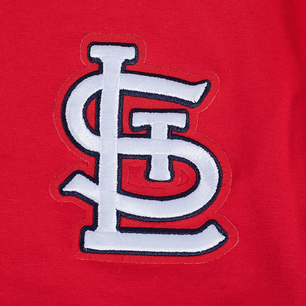 T-shirt court Baby Doll Game Day Classics rouge Pro Standard pour femme des Cardinals de St. Louis