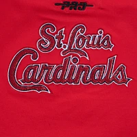 T-shirt court Baby Doll Game Day Classics rouge Pro Standard pour femme des Cardinals de St. Louis