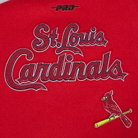 Veste universitaire en laine Game Day Classics Pro Standard rouge pour femme des Cardinals de St. Louis