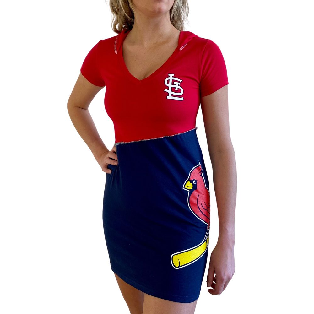 St. Louis Cardinals Refried Apparel Women's Sustainable Pullover Hoodie -  Red