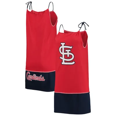 St. Louis Cardinals Refried Apparel Women's Sustainable Sleeveless Tank Dress - Red