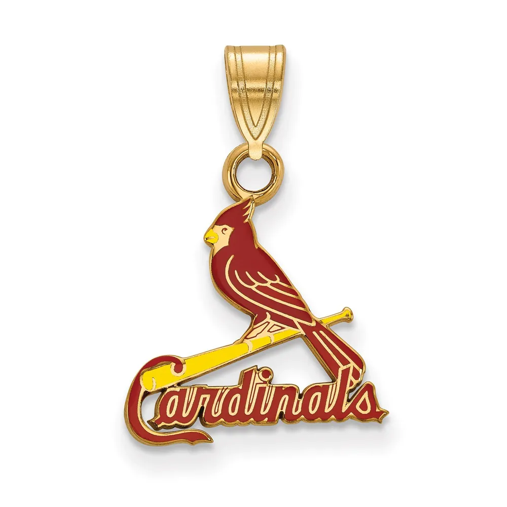 Lids St. Louis Cardinals Women's Gold-Plated Enamel Pendant