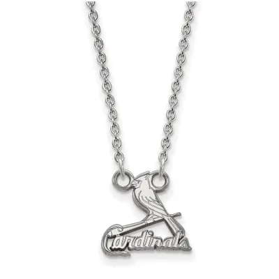 St. Louis Cardinals Women's Small Logo Sterling Silver Pendant Necklace