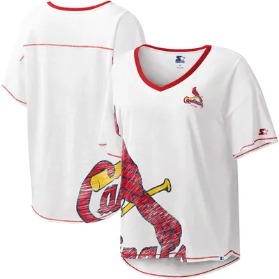 St. Louis Cardinals Touch Women's Lead Off Notch Neck T-Shirt