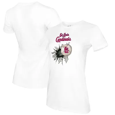 Lids St. Louis Cardinals Tiny Turnip Toddler Stitched Baseball T-Shirt -  White